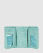 Womens Crazy Diamond Tri-Fold Wallet