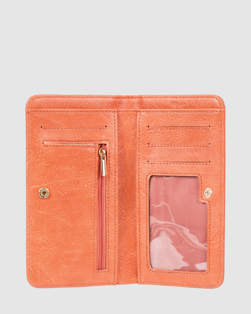 Womens Crazy Wave Slim Wallet