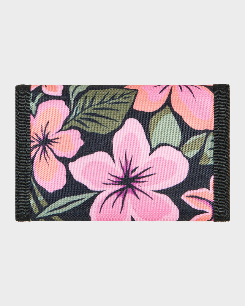 Womens Small Beacj Bi-Fold Wallet