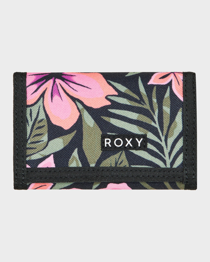 Womens Small Beacj Bi-Fold Wallet