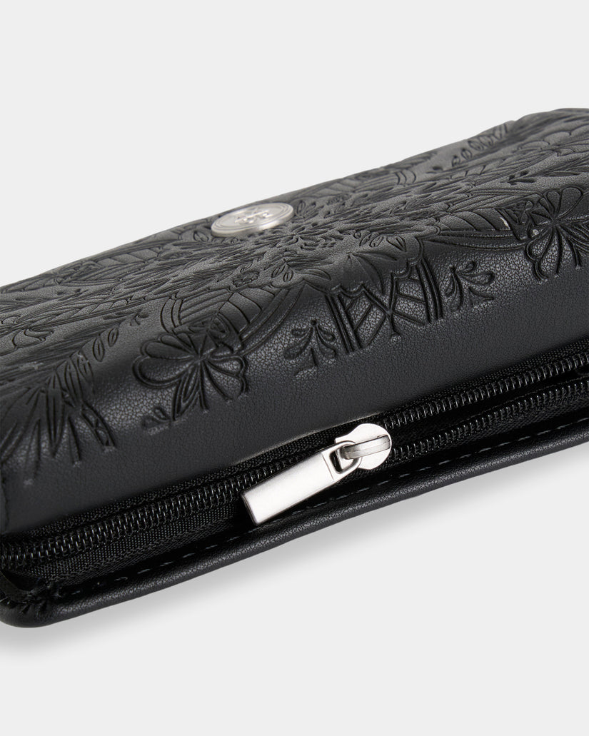 Womens Crazy Diamond Leather Wallet