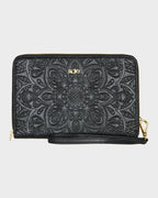 Womens Magic Happens Leather Wallet