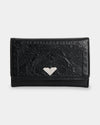 Womens Crazy Diamond Leather Wallet