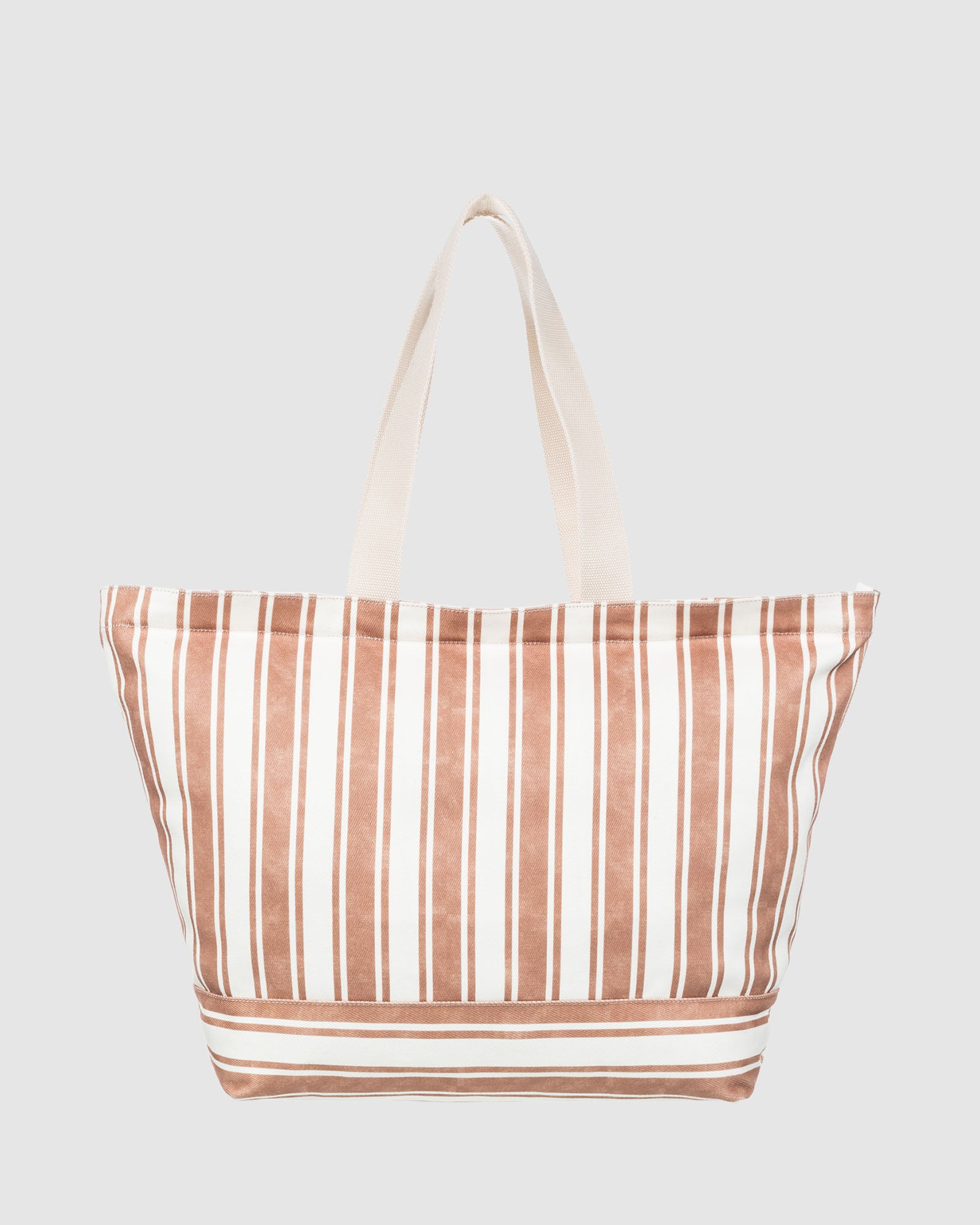 Womens Strippy Beach Tote Bag