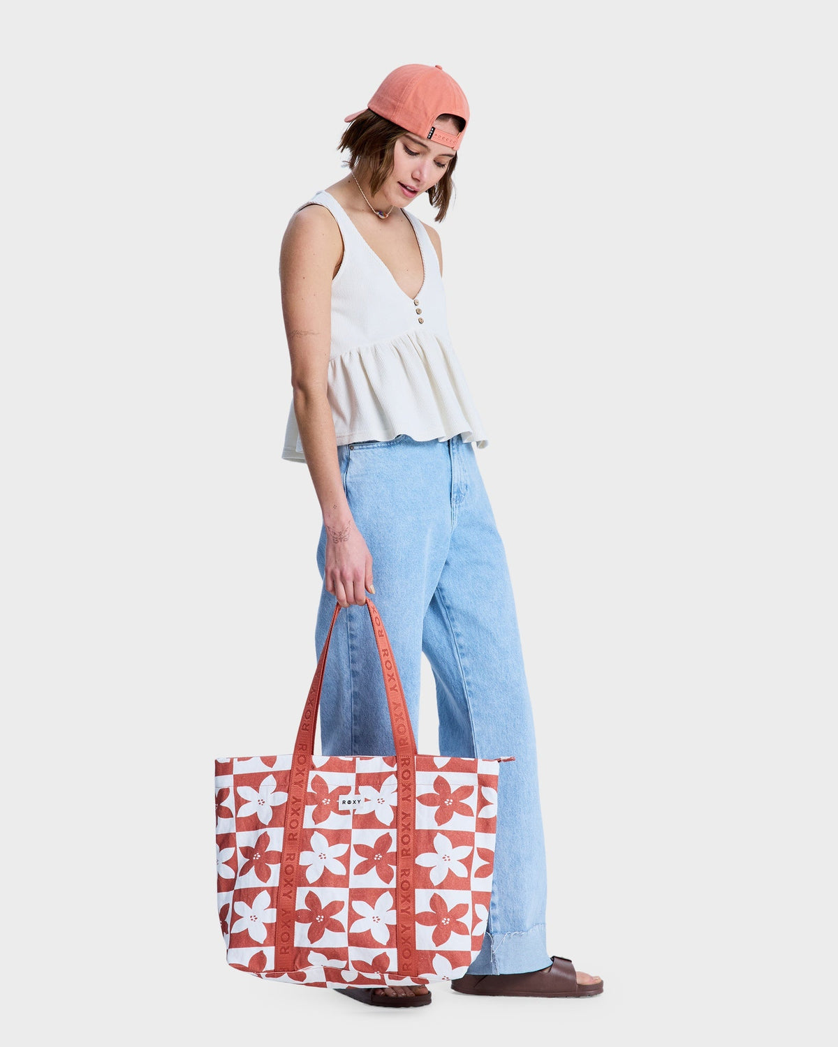 Womens Gold Dust Girl Tote Bag