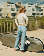 Womens Dawn Patrol Mid Sunbleached Denim Jeans