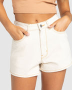 Womens Chlo Natural Denim Shorts