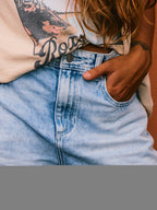 Womens Morning Splend Denim Shorts