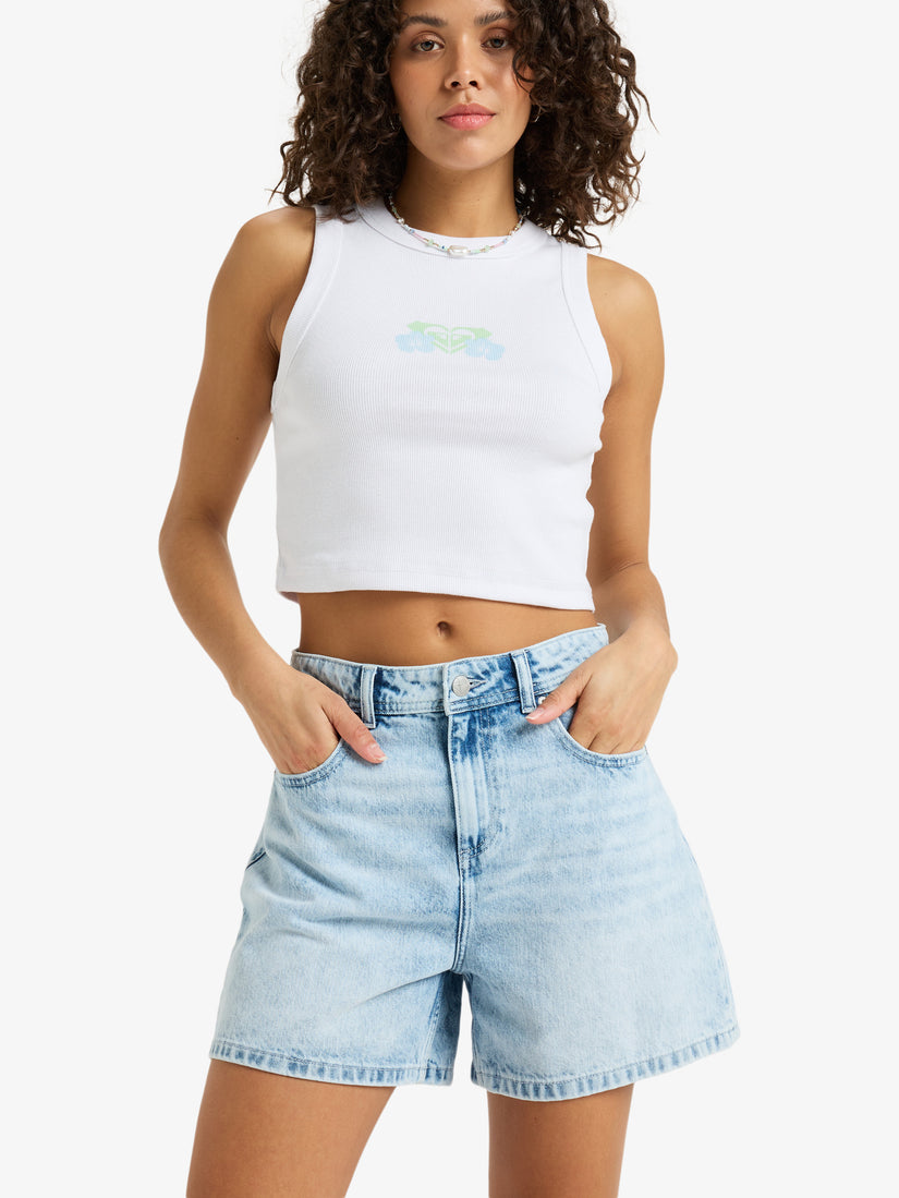 Womens Morning Splend Denim Shorts