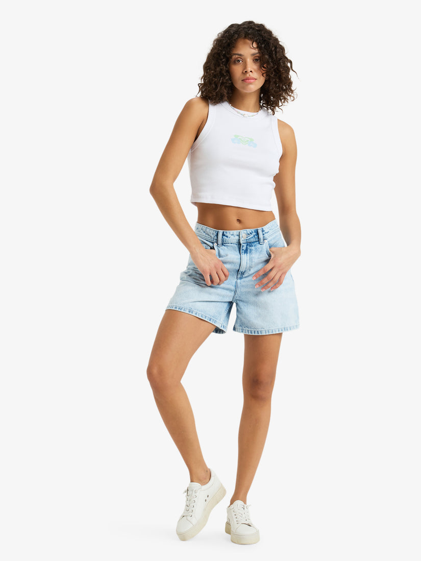 Womens Morning Splend Denim Shorts
