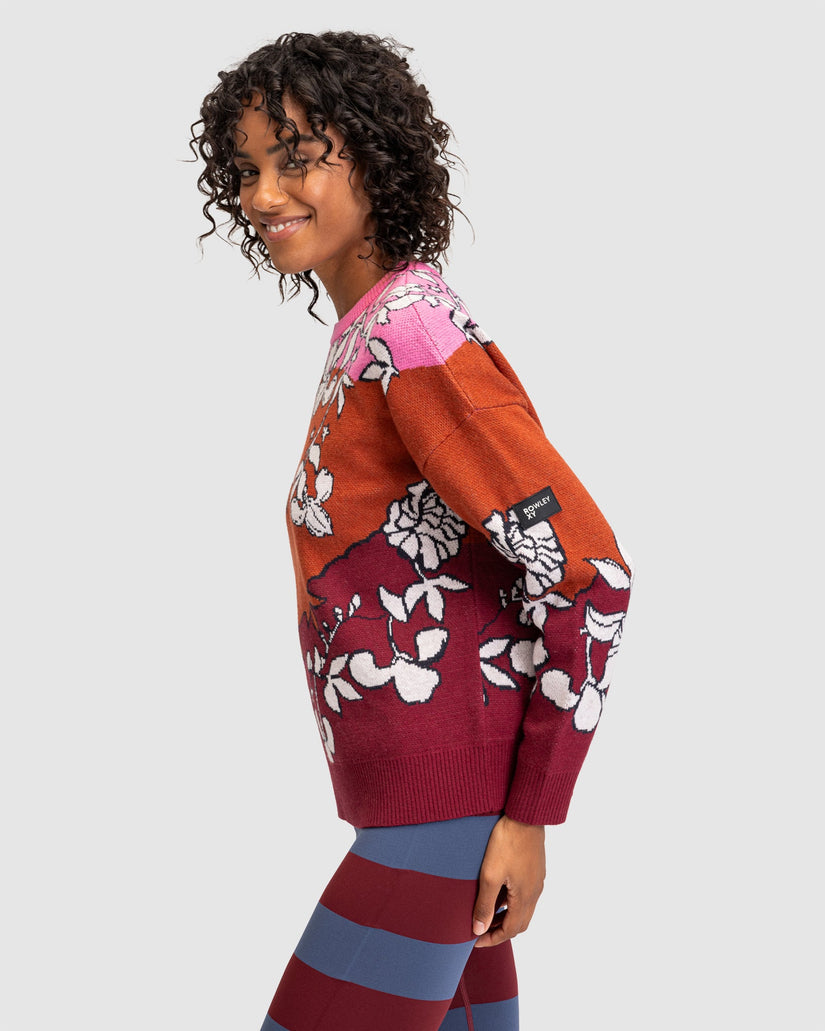 Womens Roxy X Rowley Crew Neck