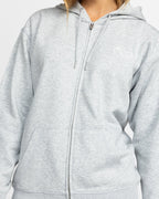 Womens Surf Stoked Zip-Up Hoodie