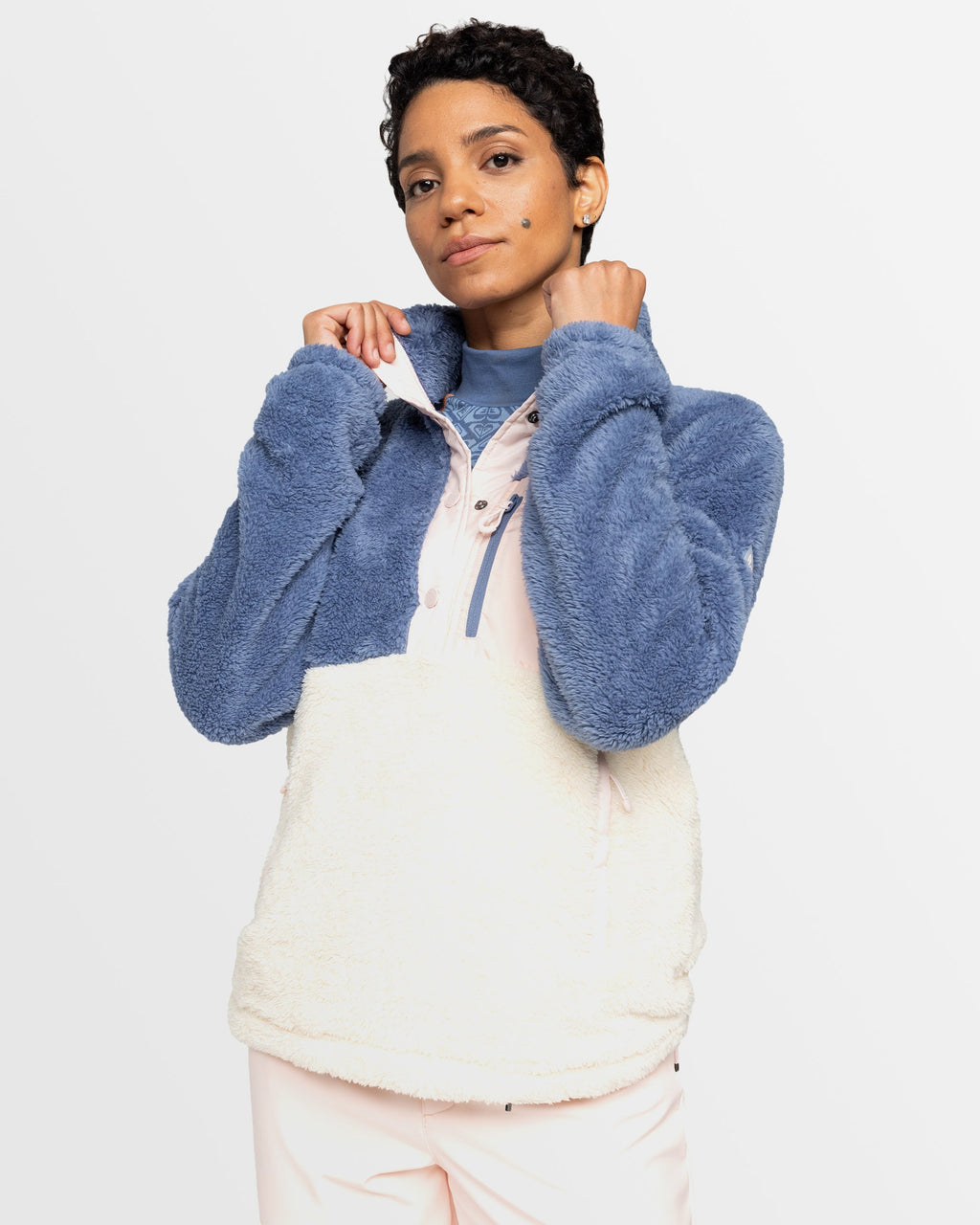 Womens Alabama Mock Neck Pullover Sweatshirt