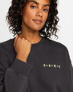 Womens Line Up Crew Neck
