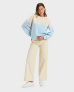 Womens Waves Of Nature Crew Neck