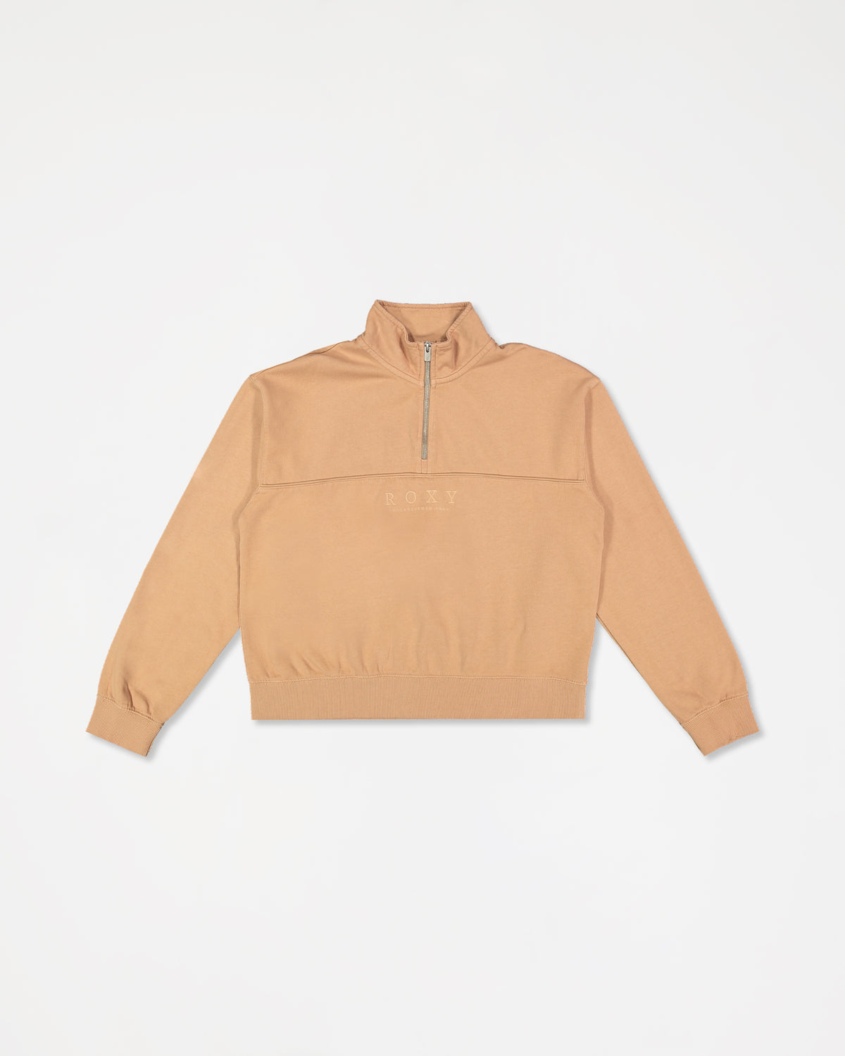 Womens Our Town Half Zip Fleece Top