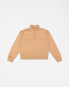 Womens Our Town Half Zip Fleece Top