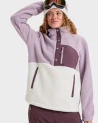 Womens Alabama Mock Neck Half Zip Fleece Jumper