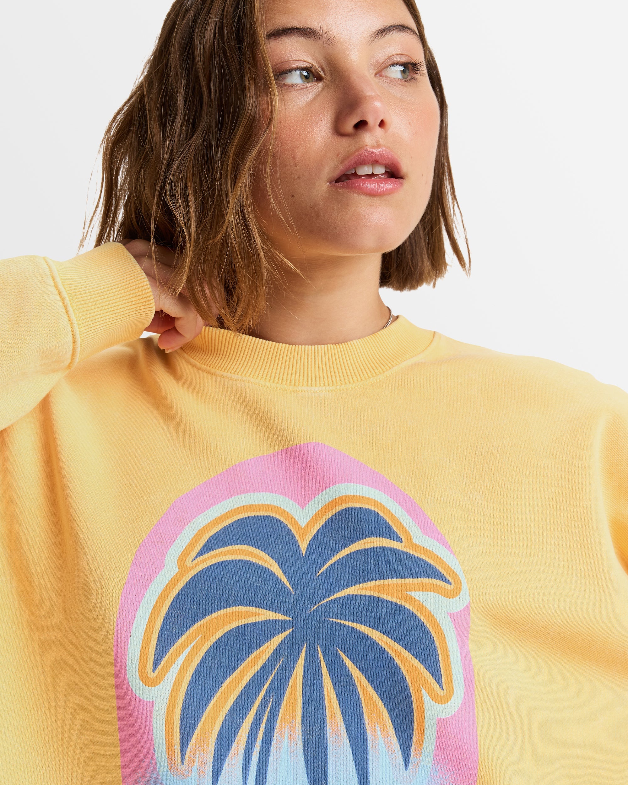 Womens Oz Lineup Oversized Crew Neck