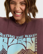 Womens Lineup Oversized Crew Neck