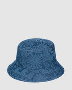 Womens Flower Bus Bucket Hat