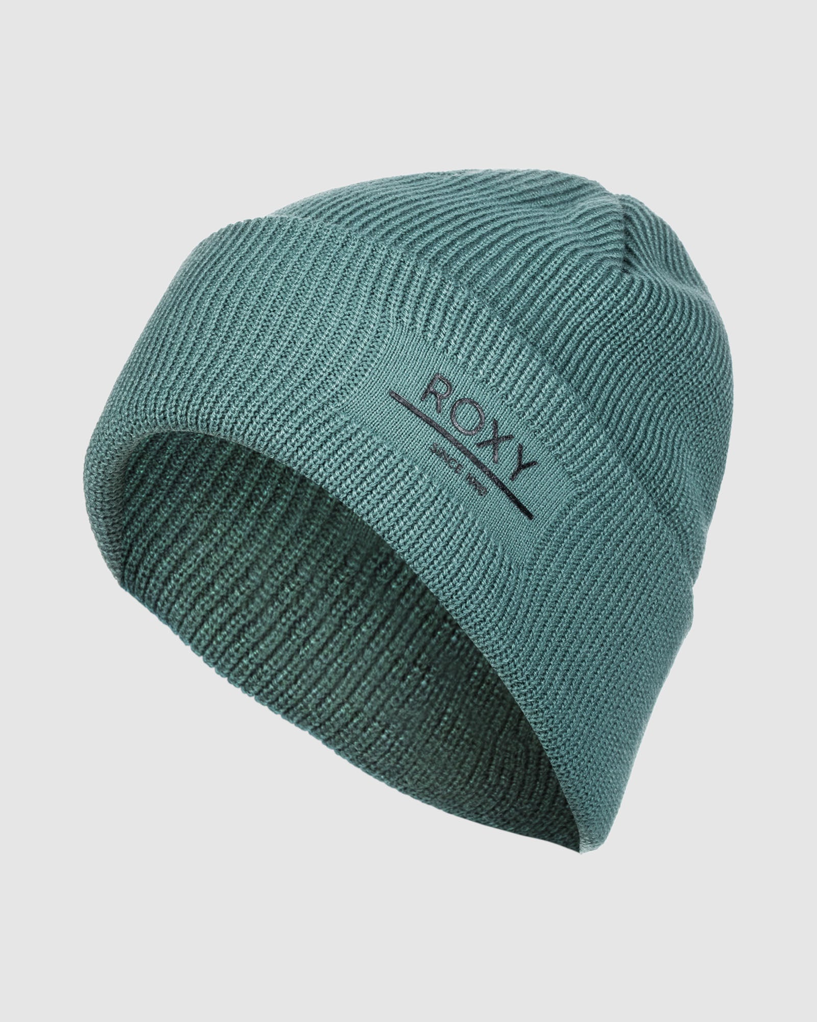 Womens Folker Rib Knit Beanie