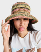 Womens Candied Peacy Bucket Hat