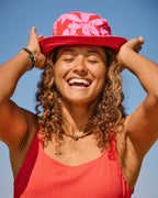 Womens Jasmine Paradise Reversible Bucket Hat