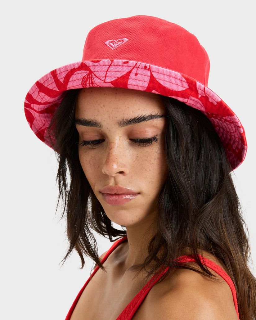 Womens Jasmine Paradise Reversible Bucket Hat