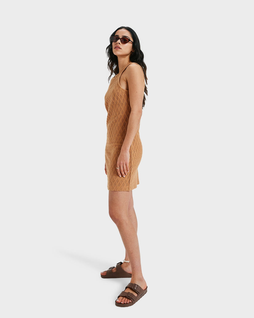 Womens Ocean Sounds Mini Dress