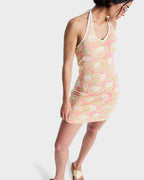 Womens Sunlit Souvenir Mini Dress