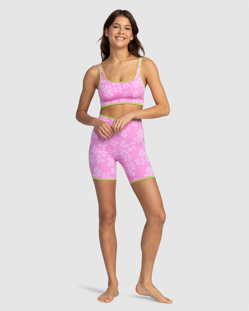 Womens Chill Out Jacquard Sports Bra