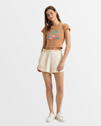 Womens Roxy All Day Crop Top