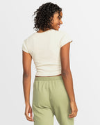 Womens Roxy All Day Crop Top