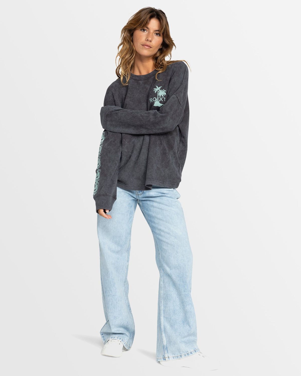 Womens East Side Long Sleeve Top