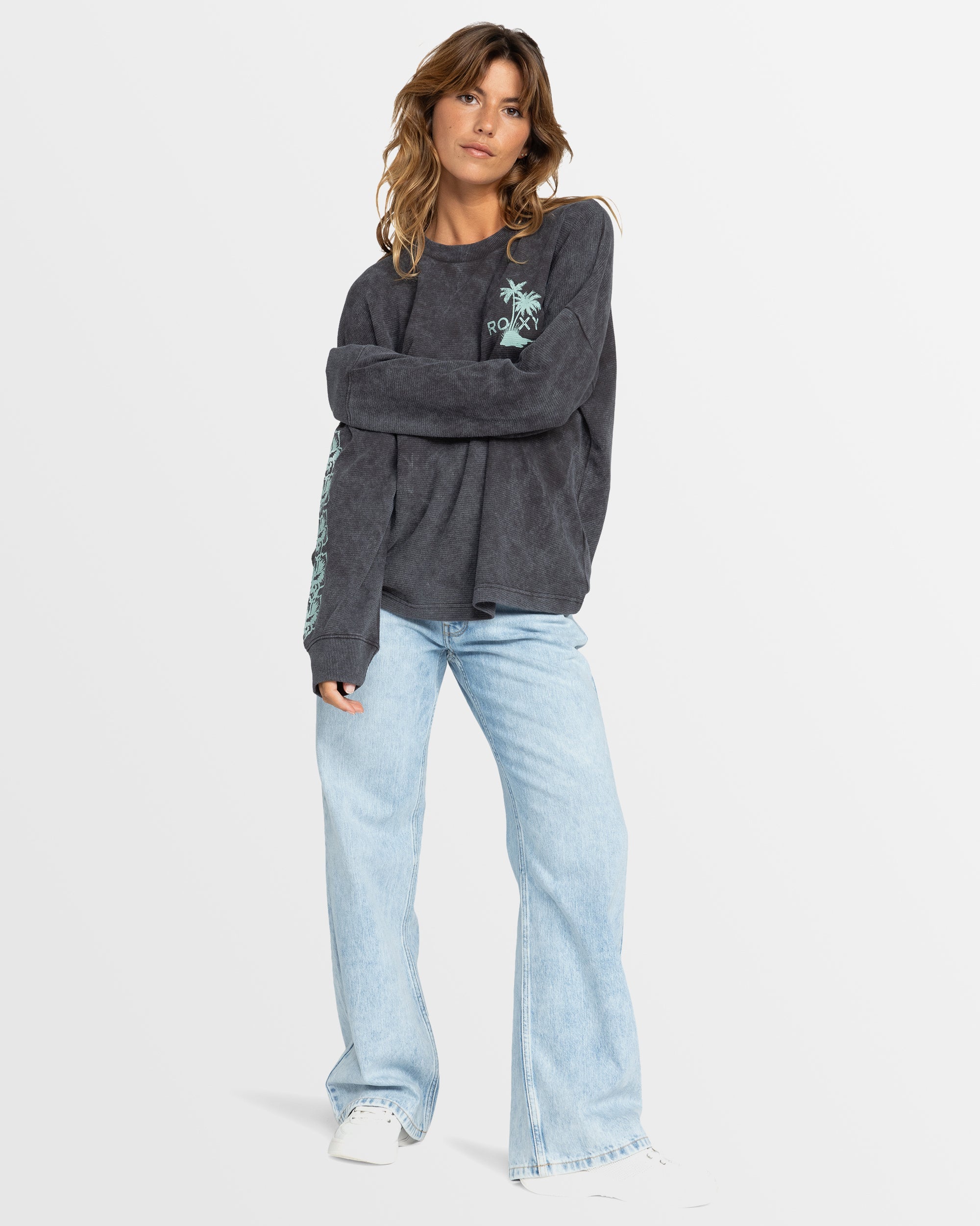 Womens East Side Long Sleeve Top