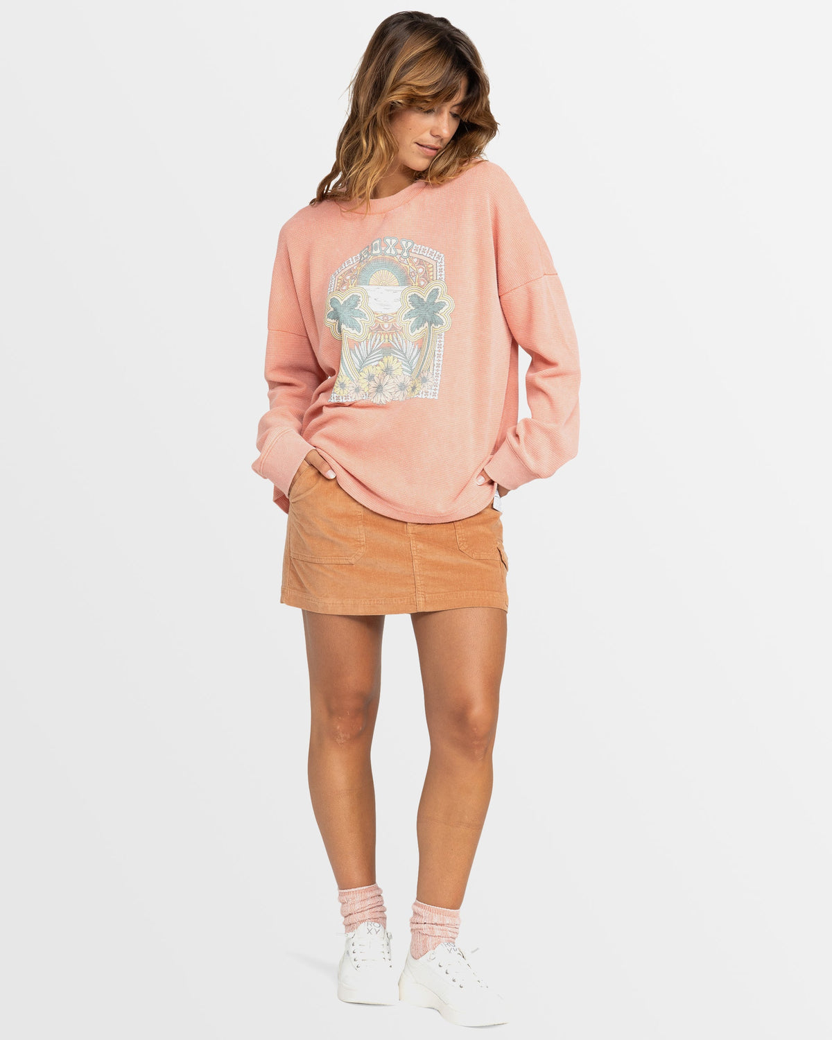Womens East Side Long Sleeve T-Shirt