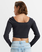 Womens Pretty Please Crop Top