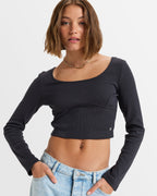 Womens Pretty Please Crop Top