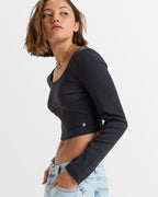Womens Pretty Please Crop Top