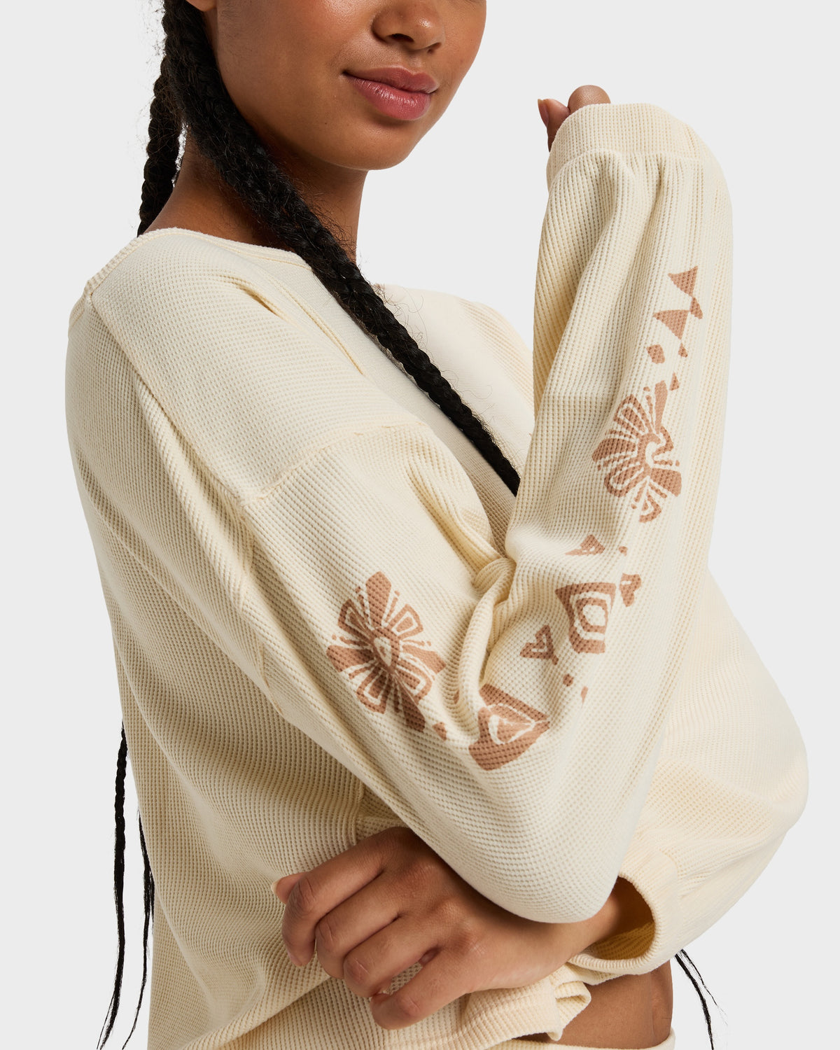 Womens Sandy Road Long Sleeve T-Shirt
