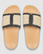 Womens Slippy Country Slides