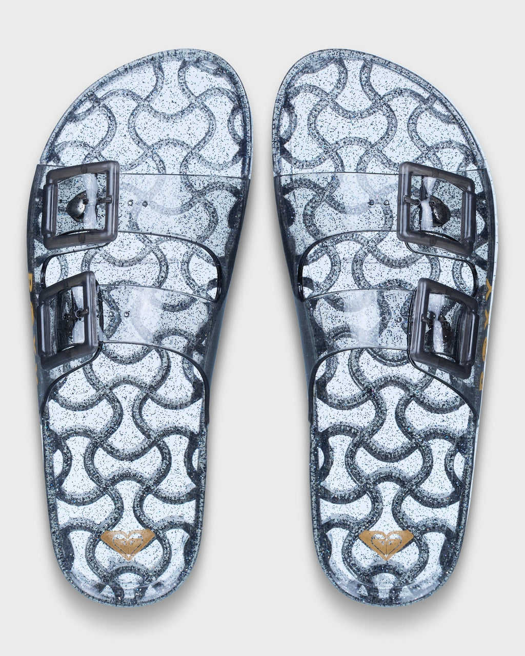 Womens Kattie Glitter Slides