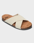 Womens Mannane Crossed Slides