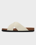 Womens Mannane Crossed Slides