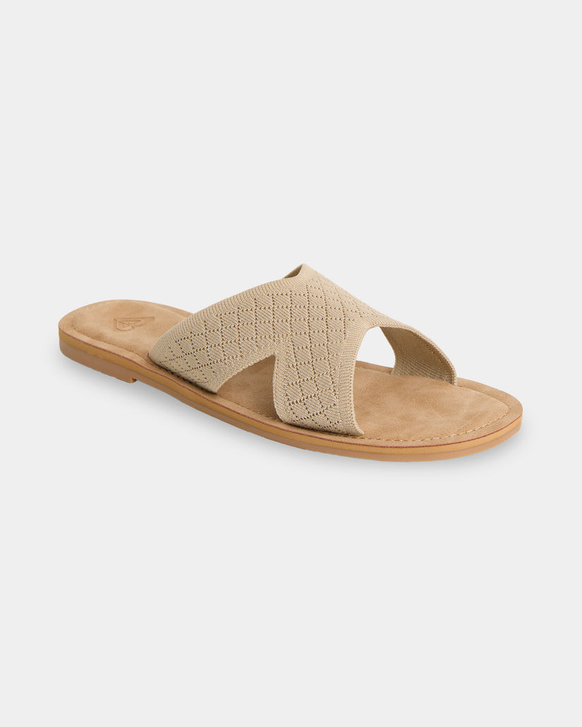 Womens Andreya Crochet Slides