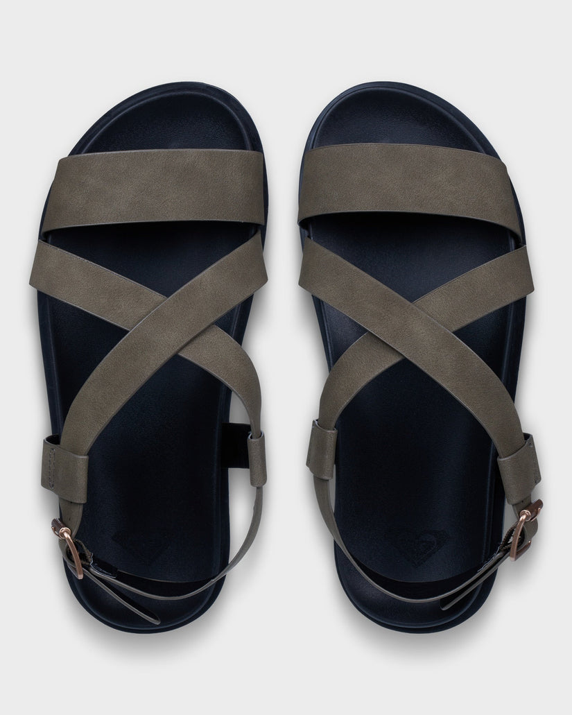 Womens Zaho Crossed Sandals