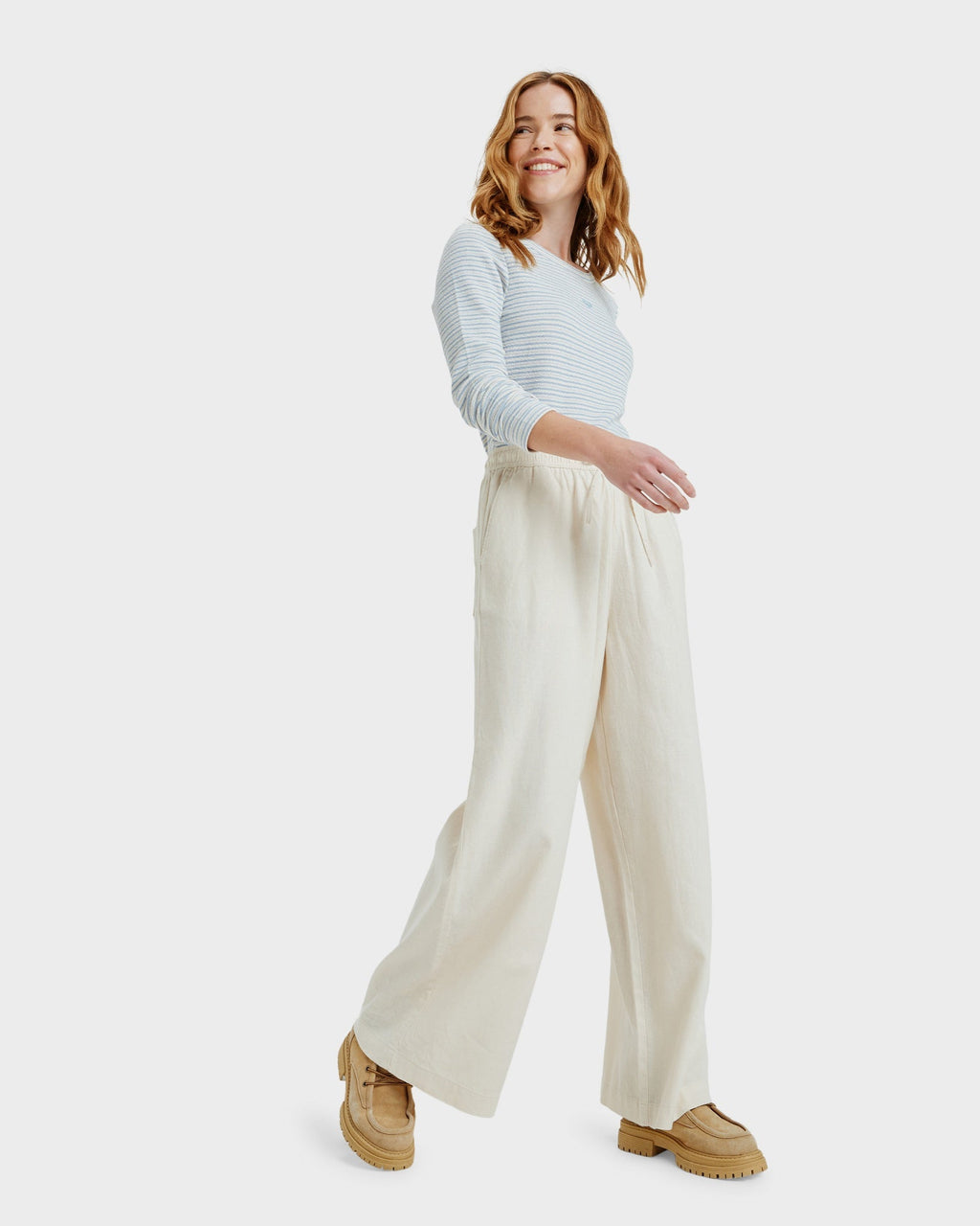 Womens Lekeitio Break Mid Elastic Waist Pants