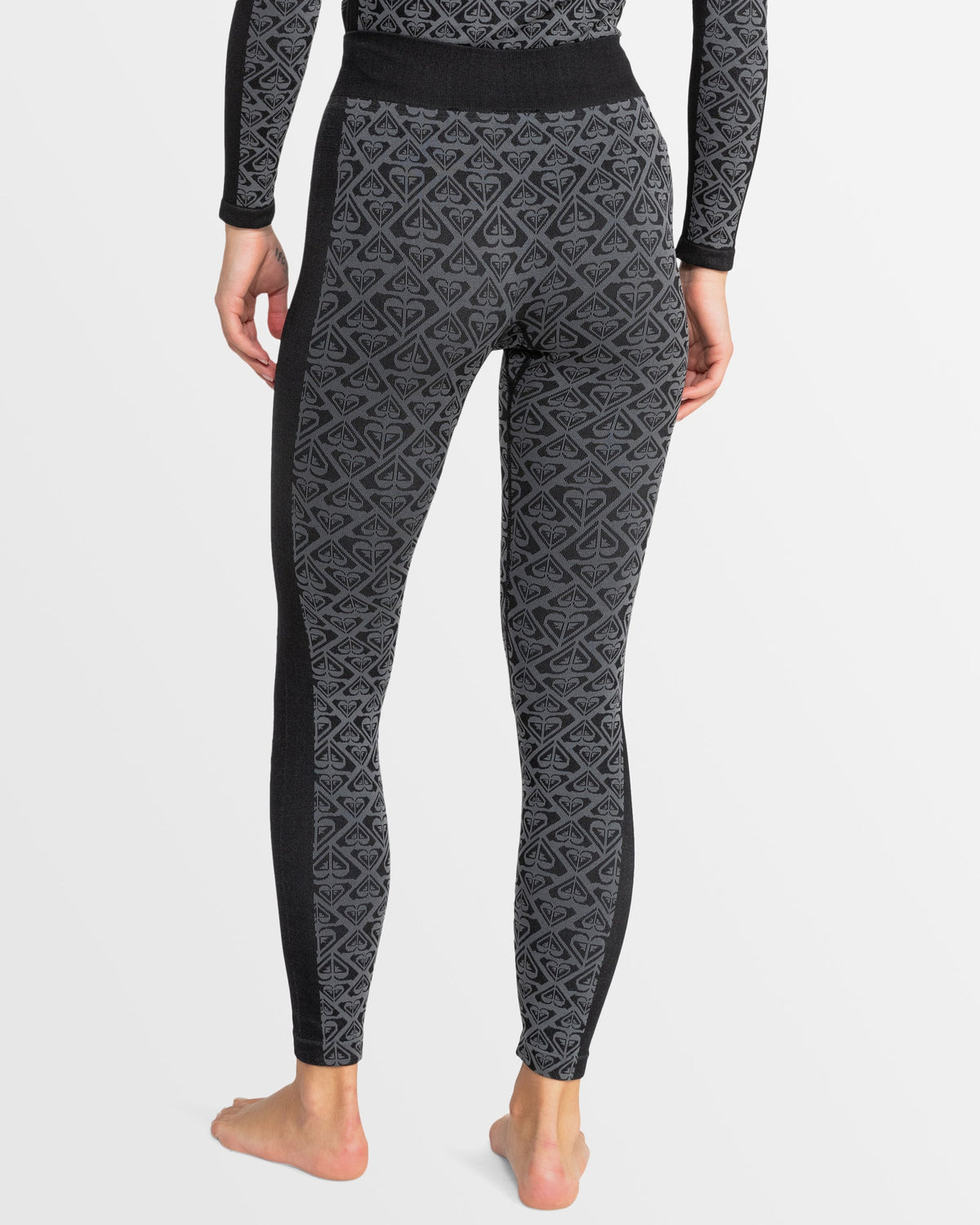 Womens Chill Out Seamless Heart Sport Legging Pants
