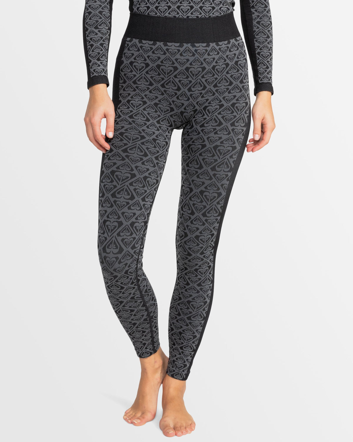 Womens Chill Out Seamless Heart Sport Legging Pants
